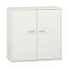 Pureo Doppeltürenschrank, Dekor B100 x H100 x T42 cm