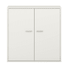 Pureo Doppeltürenschrank, Dekor B100 x H100 x T42 cm