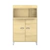 Pureo Schrank-Arbeitsplatz, Stehhöhe B100 x H150 x T42 cm