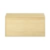 Pureo Doppeltürenschrank mit Rollboden B100 x H50 x T60 cm