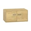 Pureo Doppeltürenschrank mit Rollboden B100 x H50 x T60 cm