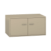 Pureo Doppeltürenschrank mit Rollboden, Dekor B100 x H50 x T60 cm