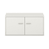 Pureo Doppeltürenschrank mit Rollboden, Dekor B100 x H50 x T60 cm