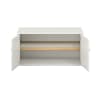 Pureo Doppeltürenschrank mit Rollboden, Dekor B100 x H50 x T60 cm