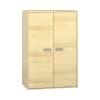 Pureo Materialschrank mit Türen B100 x H150 x T60 cm