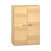 Pureo Materialschrank mit Türen B100 x H150 x T60 cm