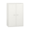 Pureo Musikschrank mit 2 Rollböden, Dekor B100 x H150 x T60 cm