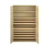 Pureo Puzzleschrank B100 x H150 x T60 cm