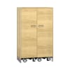 Pureo Materialschrank mit Rollwagen B100 x H150 x T60 cm