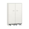 Pureo Materialschrank mit Rollwagen, Dekor B100 x H150 x T60 cm