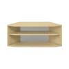 Pureo Regalschrank 60°, offen B96,4 x H33,9 x T43,7 cm