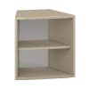 Pureo Regalschrank 30°, offen, Dekor B49,9 x H50 x T42,7 cm