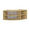 Pureo Regalschrank 90°, offen B136,4 x H50 x T57,1 cm