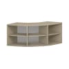 Pureo Regalschrank 90°, offen, Dekor B136,4 x H50 x T57,1 cm