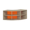 Pureo Regalschrank 90°, offen, Dekor B136,4 x H50 x T57,1 cm