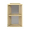 Pureo Regalschrank 30°, offen B49,9 x H75 x T42,7 cm