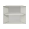 Pureo Regalschrank 60°, offen, Dekor B96,4 x H75 x T43,7 cm