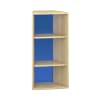 Pureo Regalschrank 30°, offen B49,9 x H100 x T42,7 cm
