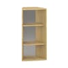 Pureo Regalschrank 30°, offen B49,9 x H100 x T42,7 cm