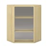 Pureo Regalschrank 60°, offen, B96,4 x H100 x T42,7 cm