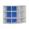 Pureo Regalschrank 90°, offen Dekor, B136,4 x H100 x T57,1 cm