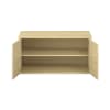 Pureo Doppeltürenschrank B100 x H50 x T60 cm