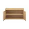 Pureo Doppeltürenschrank B100 x H50 x T60 cm