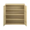 Pureo Doppeltürenschrank B100 x H100 x T60 cm
