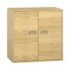 Pureo Doppeltürenschrank B100 x H100 x T60 cm