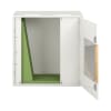 Pureo Bewegungsschrank Tunnel, Scharnier rechts, B100 x H100 x T80 cm