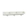 Mützenablage Lyra niedrig 3 Fächer, Dekor, B89,8 x H15 x T22 cm