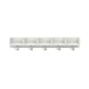 Mützenablage Lyra niedrig 5 Fächer, Dekor, B99,5 x H15 x T22 cm