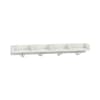 Mützenablage Lyra niedrig 4 Fächer, Dekor, B119,1 x H15 x T22 cm