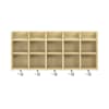 Doppelablage Lyra offen 5 Fächer, Dekor,B99,5 x H42,5 x T22 cm