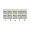 Doppelablage Lyra offen 5 Fächer, Dekor,B99,5 x H42,5 x T22 cm