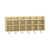 Doppelablage Lyra offen 6 Fächer, Dekor, B119,1 x H42,5 x T22 cm