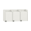 Doppelablage Lyra 3 Türen rechts, B89,8 x H42,5 x T33 cm