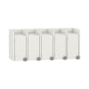 Doppelablage Lyra 5 Türen links, B99,5 x H42,5 x T33 cm
