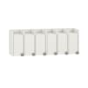 Doppelablage Lyra 6 Türen links, B 119,1 x H42,5 x T33 cm