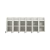 Doppelablage Lyra 6 Türen links, B 119,1 x H42,5 x T33 cm