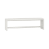 Garderobenbank Lyra mit Schuhrost, B119,1 x H35 x T33 cm