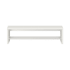 Garderobenbank Lyra mit Wandabstand, B89,8 x H26 x T45 cm