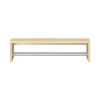 Garderobenbank Lyra mit Wandabstand, B99,5 x H26 x T45 cm