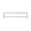 Garderobenbank Lyra mit Wandabstand, B99,5 x H26 x T45 cm