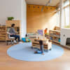 Pureo Schrank-Arbeitsplatz, Stehhöhe B100 x H150 x T42 cm