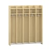 Wandhängegarderobe Lyra 5 Felder, B99,5xH115,8xT22cm