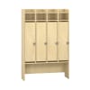 Standgarderobe Lyra 4 Felder, Tür links, B105,5xH160,5xT34,9cm