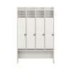 Standgarderobe Lyra 4 Felder, Tür links, B105,5xH160,5xT34,9cm