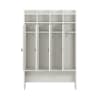 Standgarderobe Lyra 4 Felder, Tür links, B105,5xH160,5xT34,9cm