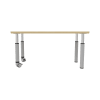 Tisch move upp rechteckig, Rasterverstellung 59-76 cm, L120 x B60 cm